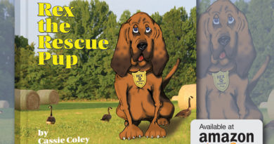 Rex the Rescue Pup Available on Amazon