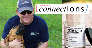 Scent Evidence K9 featured in Dementia Connections
