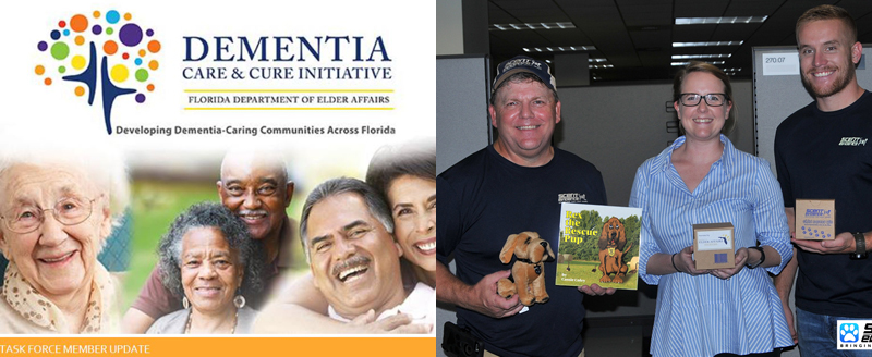 Florida Department of Elder Affairs and Scent Evidence K9 Partner to Prepare Those Who Wander