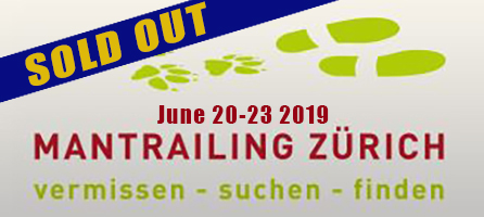 Zurich Mantrailing Seminar with Paul Coley June 20-23