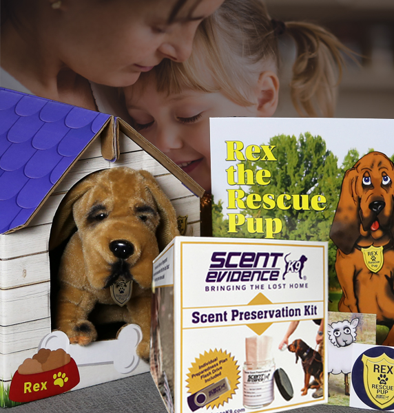 Rex the Rescue Pup Pak - Scent Evidence K9