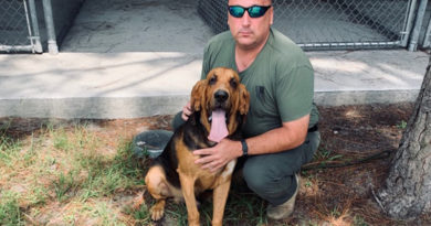 New Liberty County Bloodhound Team Locates First Suspect