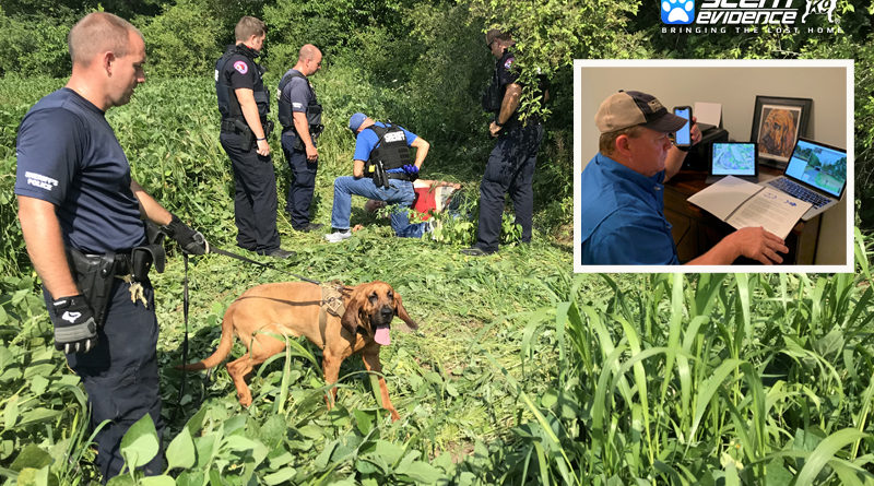Illinois bloodhounds from WCSO help find missing man