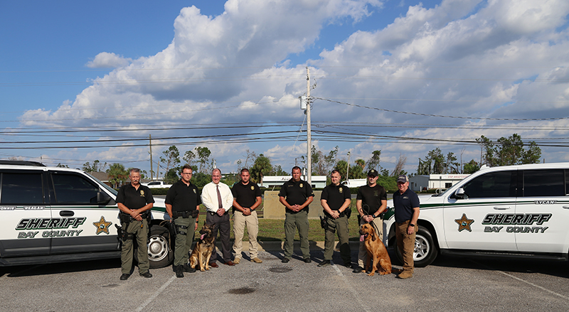 Scent Discriminate K9 Training with Bay County Sheriff's Office