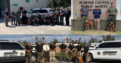 Scent Discriminate K9 Training Increases Search Capabilities For 3 Florida Counties