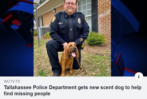 WCTV TPD Gets New Bloodhound