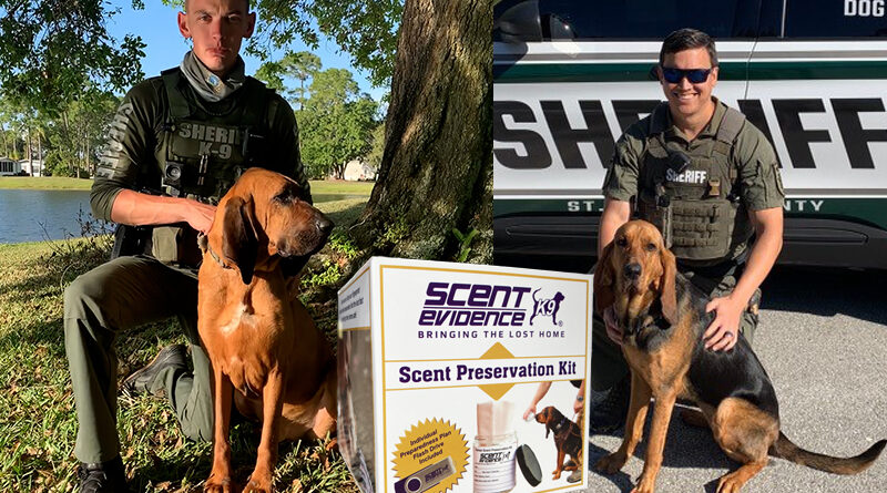 Scent Kits Help K9 Responders in Charlotte and St. Johns County Bring The Lost Home