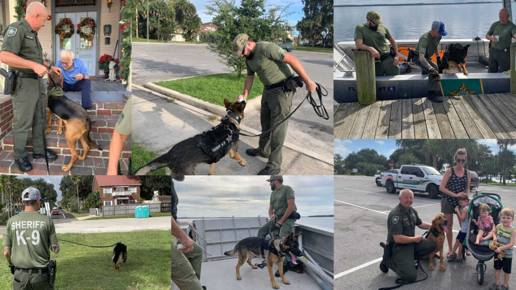 Putnam County Sheriff's Office during Bringing The Lost Home Scent Discriminate K9 Training