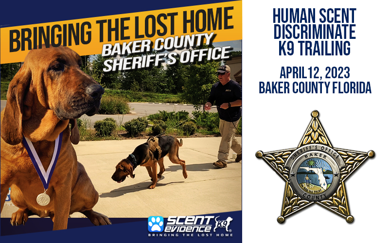 Scent Discriminate K9 Training Baker County Sheriff's Office