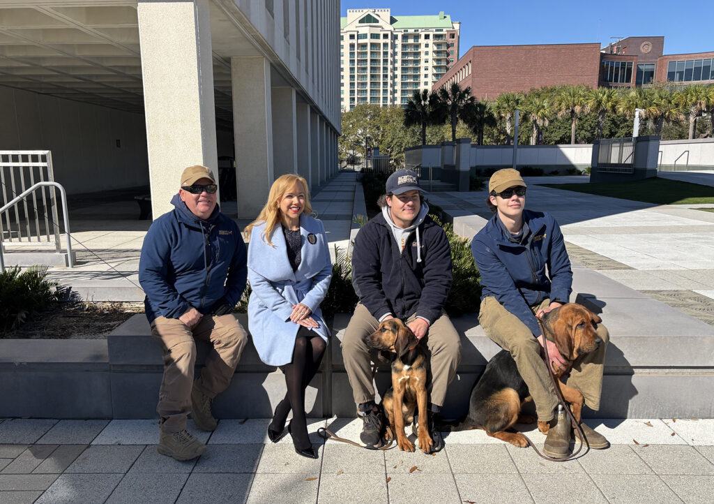 Scent Evidence k9 and Rep. Rachel Plakon Meet Kids at Children's Day in Tallahassee
