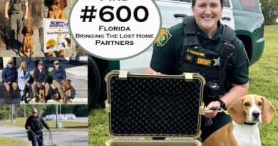 Florida’s Bringing The Lost Home Program Reaches 600th K9 Search Milestone