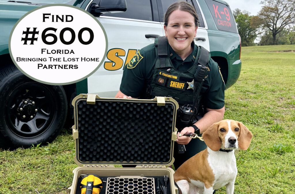 Florida’s Bringing The Lost Home Program Reaches 600th K9 Search Milestone