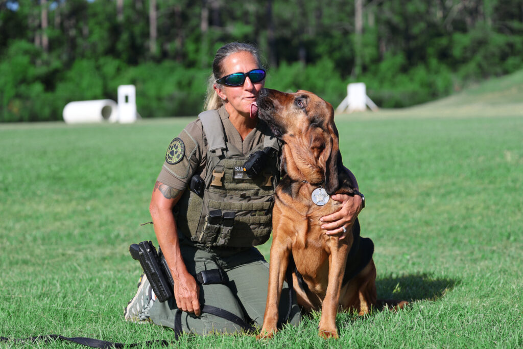 Dep. Melanie Merritt and K9 Daisy Mae - St. Johns County Sheriff's Office
