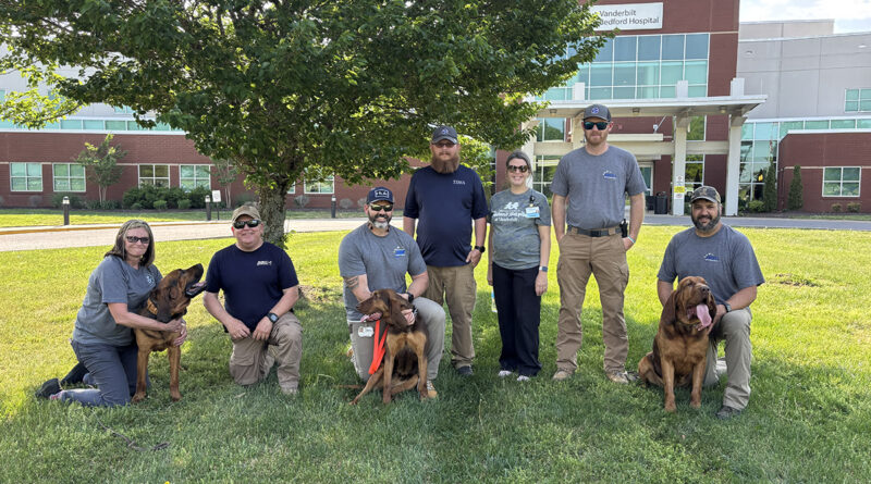 Bedford County Emergency Management Agency Hosts Advanced K9 Search Training to Locate Missing and Endangered Persons.