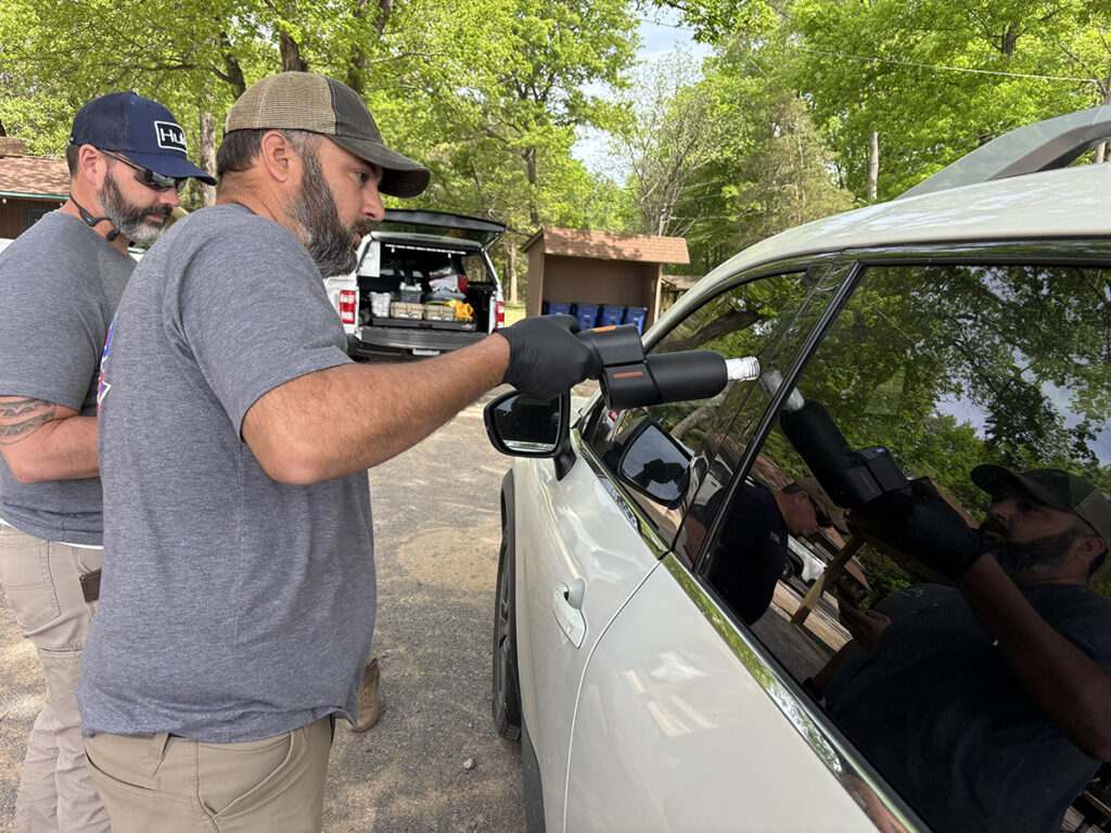 Bedford Co EMA Hosts Scent Discriminate K9 Training