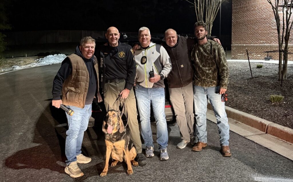 Deputy Glen Pedersen and K9 Honey